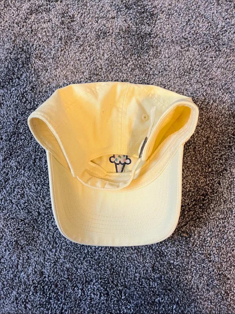 Life Is Good Kids Yellow Ice Cream Baseball Hat